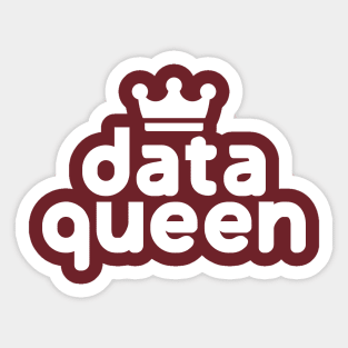 Data Queen #3 Sticker